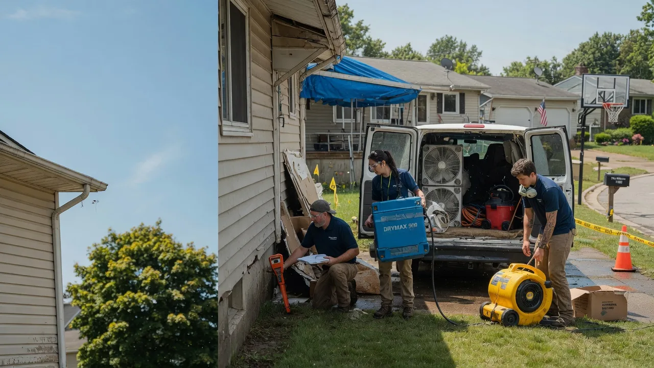 Ceiling Leak Cleanup in Marcellus, NY near me